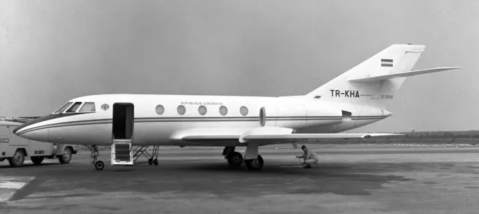 Framed Print : Dassault Mystere 20 TR-KHA Framed Print : Dassault Mystere 20 TR-KHA