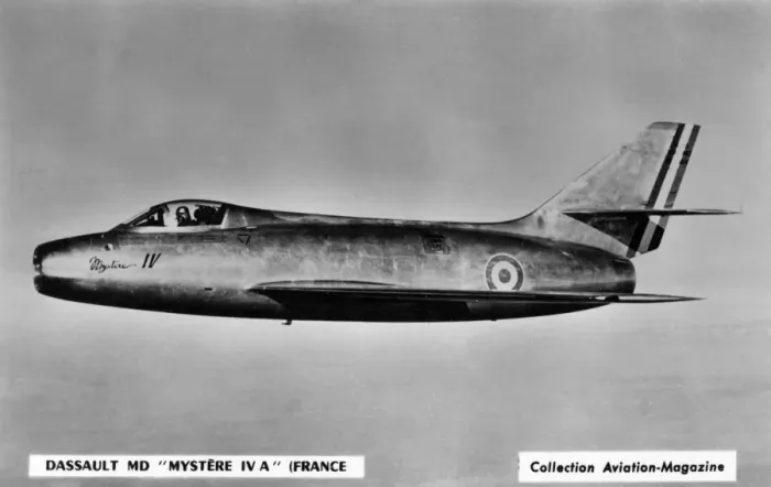 Framed Print : Dassault Mystere Framed Print : Dassault Mystere