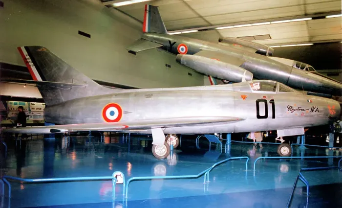 Framed Print : Dassault Mystere IVA 01 Framed Print : Dassault Mystere IVA 01