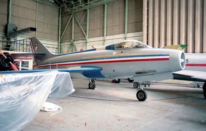 Framed Print : Dassault Mystere IVA 44 Framed Print : Dassault Mystere IVA 44