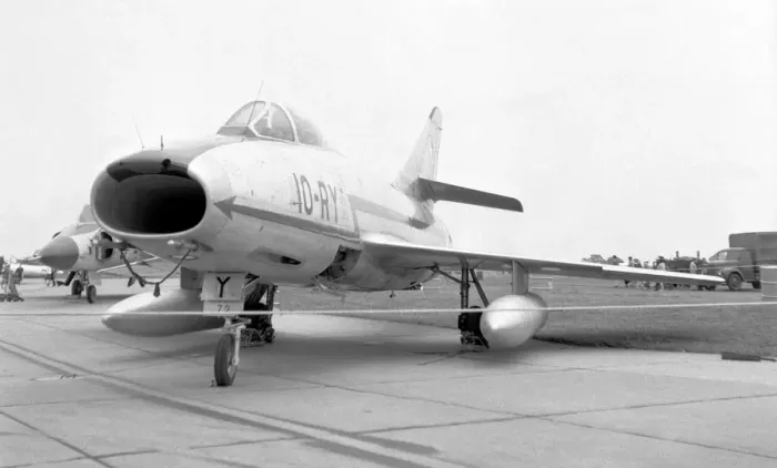 Framed Print : Dassault Super Mystere B. 2 10-RY Framed Print : Dassault Super Mystere B. 2 10-RY
