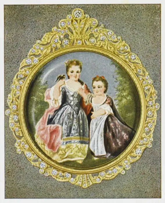 Framed Print : Daughters of Louis XV Framed Print : Daughters of Louis XV
