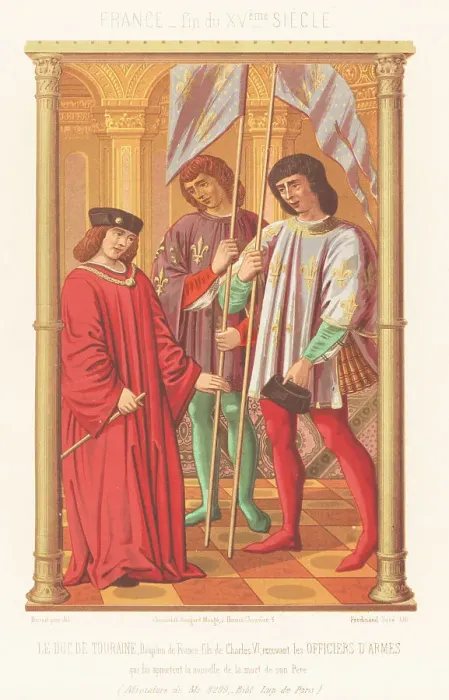 Framed Print : Dauphin of France receiving news of the death of Charles VI, 142 Framed Print : Dauphin of France receiving news of the death of Charles VI, 142