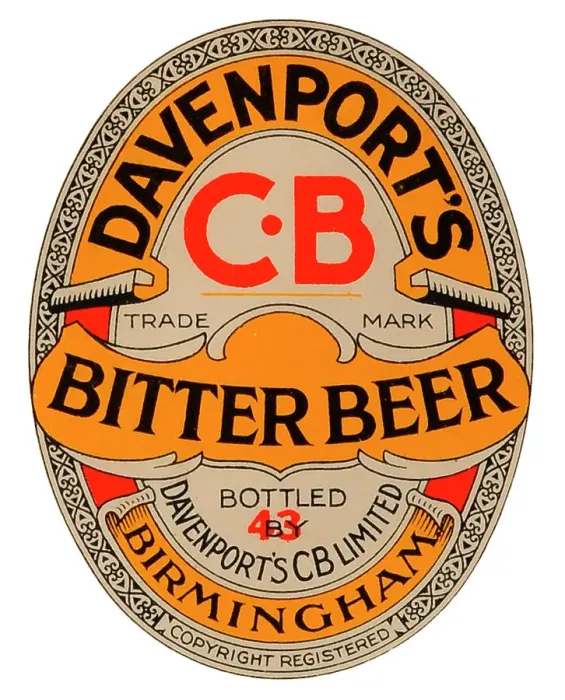 Framed Print : Davenport's Bitter Beer Framed Print : Davenport's Bitter Beer