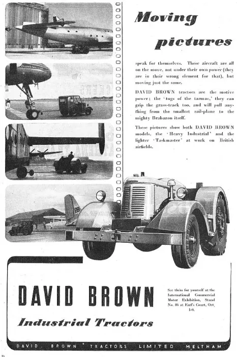 Framed Print : David Brown Airfield Tractors - David Brown Framed Print : David Brown Airfield Tractors - David Brown