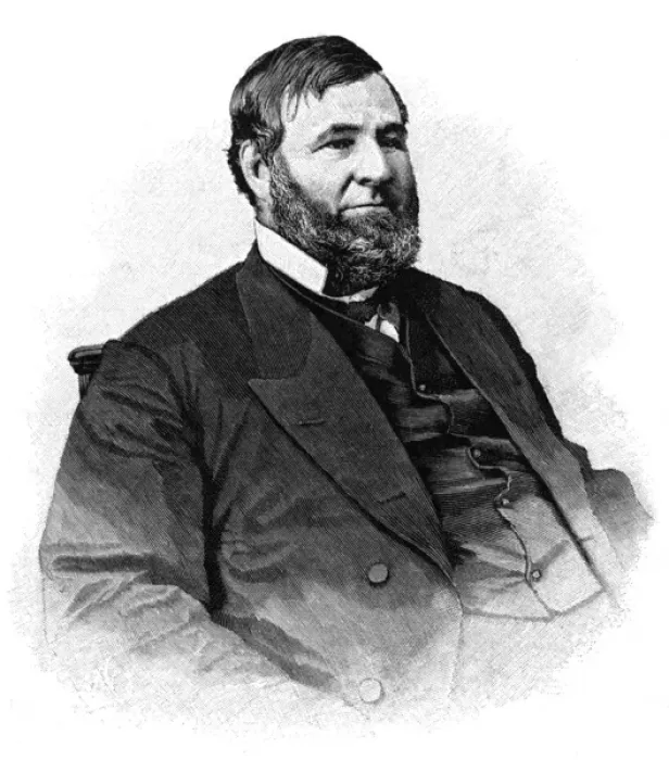 Framed Print : David Davis, Jurist Framed Print : David Davis, Jurist