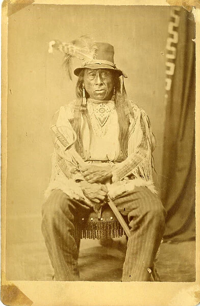David Frances Barry photo - Native American man