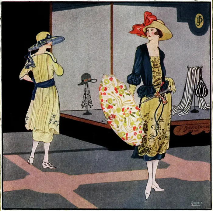 Framed Print : David Jones Advertisement Framed Print : David Jones Advertisement