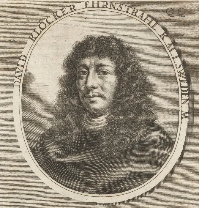 Framed Print : David Klocker Ehrenstrahl, German portrait painter, 1628-1698 Framed Print : David Klocker Ehrenstrahl, German portrait painter, 1628-1698