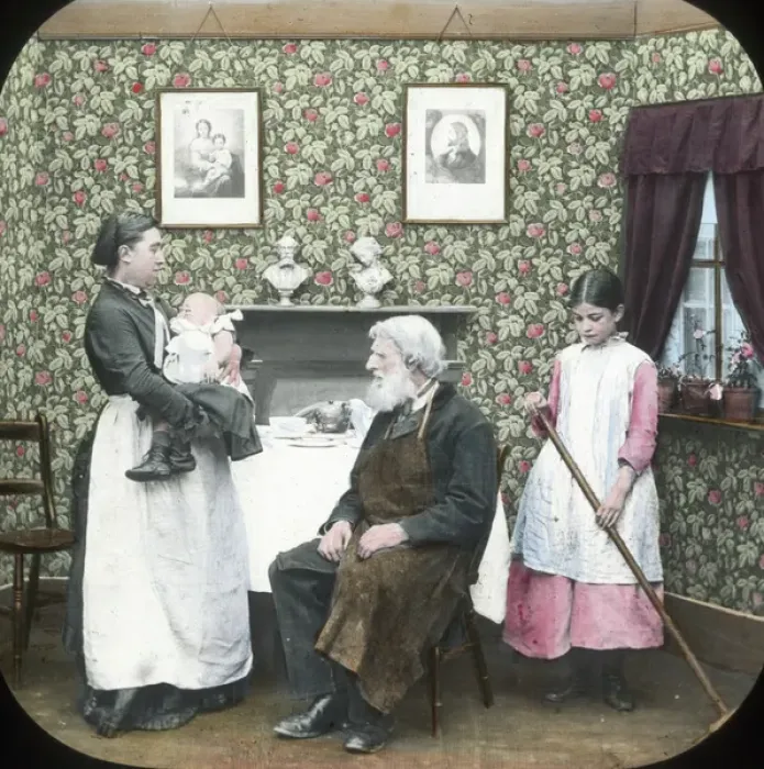 Framed Print : David and Mrs Dennis Framed Print : David and Mrs Dennis