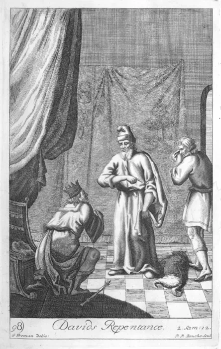 Framed Print : David repents Framed Print : David repents