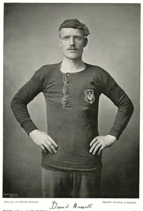 Framed Print : David Russell, Hearts and Preston North End footballer Framed Print : David Russell, Hearts and Preston North End footballer