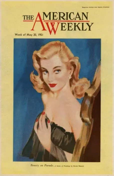 Framed Print : David Wright woman in black negligee Framed Print : David Wright woman in black negligee