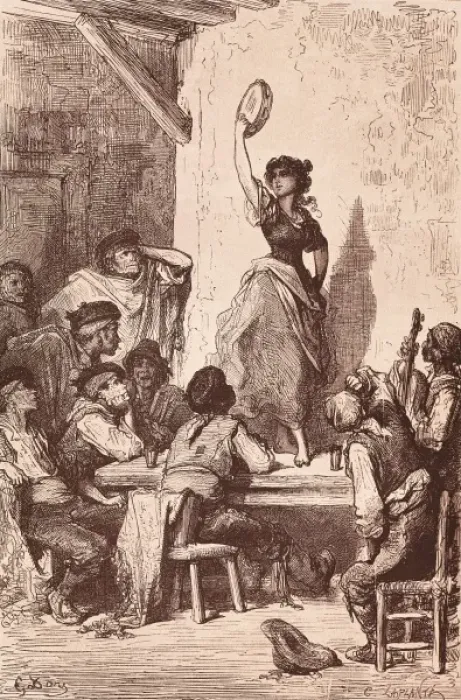Framed Print : DAVILLIER, Jean Charles (1823 - 1883); Dore Framed Print : DAVILLIER, Jean Charles (1823 - 1883); Dore