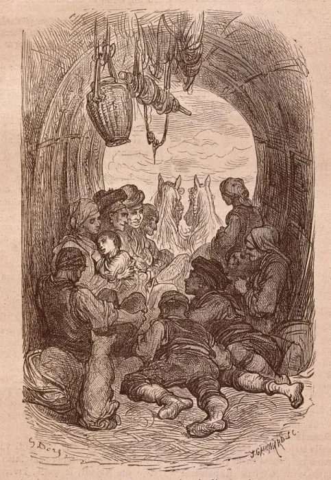 Framed Print : DAVILLIER, Jean Charles (1823 - 1883); Dore Framed Print : DAVILLIER, Jean Charles (1823 - 1883); Dore