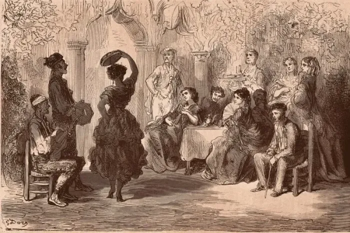 Framed Print : DAVILLIER, Jean Charles (1823 - 1883); Dore Framed Print : DAVILLIER, Jean Charles (1823 - 1883); Dore