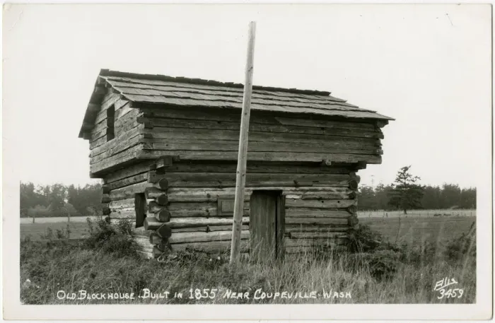 Framed Print : The Davis Blockhouse near Coupeville, Washington, USA Framed Print : The Davis Blockhouse near Coupeville, Washington, USA