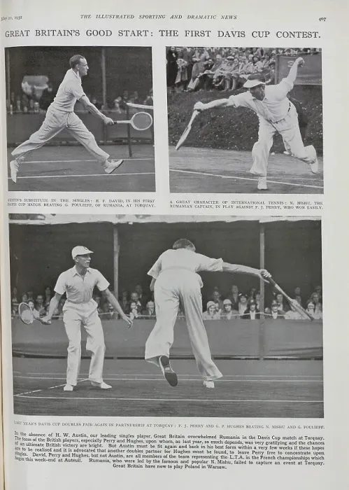 Framed Print : Davis Cup Tennis Framed Print : Davis Cup Tennis