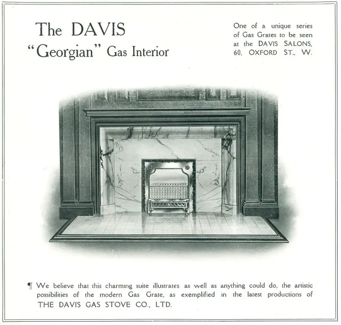 Framed Print : The Davis Gas Stove Co. Advertisement Framed Print : The Davis Gas Stove Co. Advertisement
