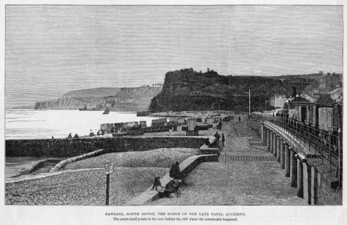Framed Print : DAWLISH. Dawlish, Devon Framed Print : DAWLISH. Dawlish, Devon