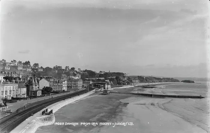 Framed Print : Dawlish from Lea Mount Framed Print : Dawlish from Lea Mount