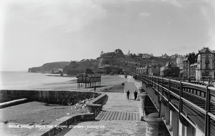 Framed Print : Dawlish from the Railway Station Framed Print : Dawlish from the Railway Station
