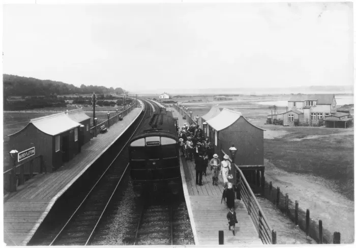 Framed Print : Dawlish Warren - 1902 Framed Print : Dawlish Warren - 1902