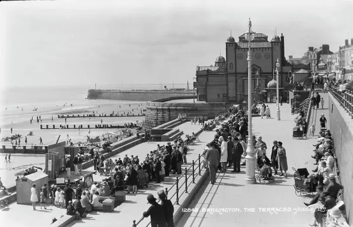 Framed Print : A Day at the Beach in Bridlington Framed Print : A Day at the Beach in Bridlington