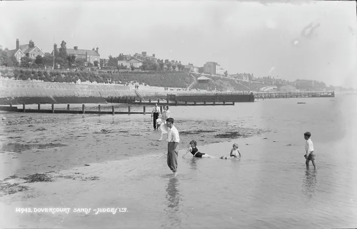Framed Print : A Day at Dovercourt Sands Framed Print : A Day at Dovercourt Sands