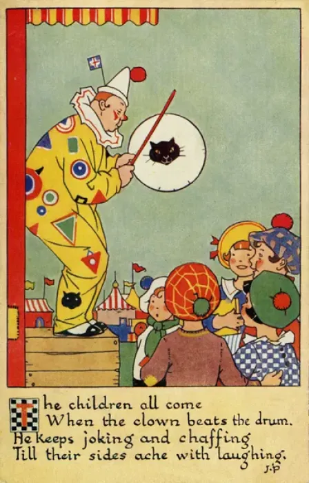 Framed Print : A Day at the Fair. The clown Framed Print : A Day at the Fair. The clown