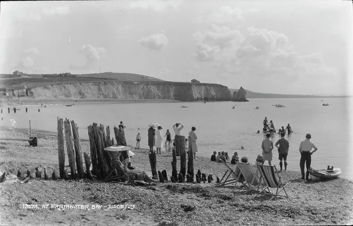 Framed Print : A Day at Freshwater Bay Framed Print : A Day at Freshwater Bay