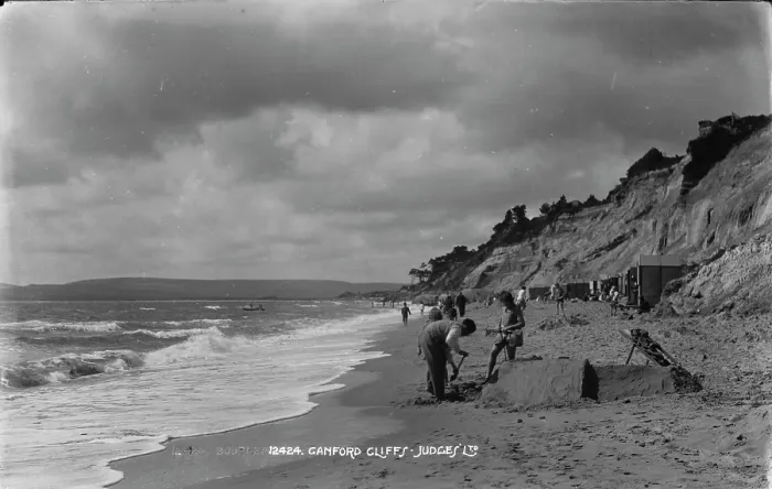 Framed Print : A Day at Ganford Cliffs Framed Print : A Day at Ganford Cliffs