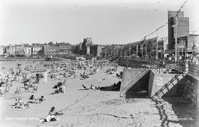 Framed Print : A Day at Margate Sands