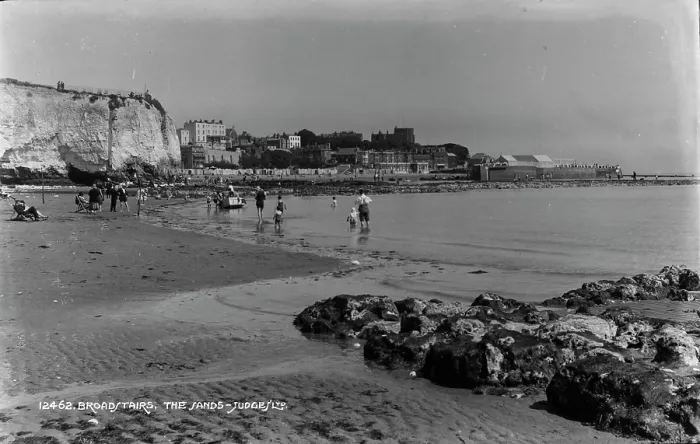 Framed Print : A Day at The Sands, Broadstairs Framed Print : A Day at The Sands, Broadstairs
