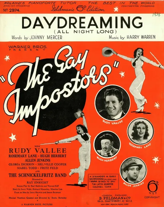 Framed Print : Daydreaming (All Night Long) from The Gay Impostors Framed Print : Daydreaming (All Night Long) from The Gay Impostors