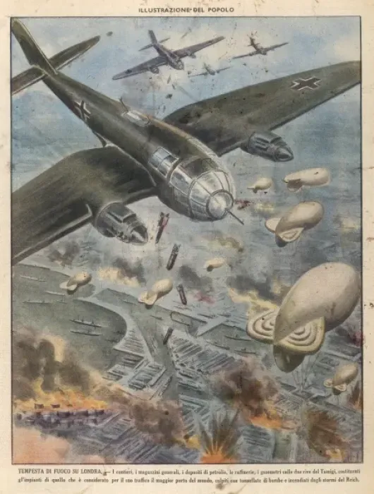 Framed Print : Daylight Air Raids Framed Print : Daylight Air Raids
