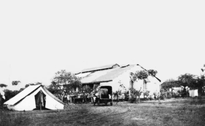 Framed Print : DCs house near Kilimanjaro, East Africa, WW1 Framed Print : DCs house near Kilimanjaro, East Africa, WW1