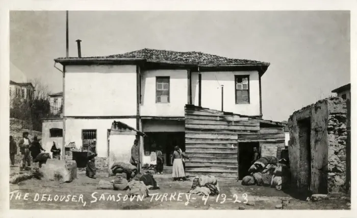 Framed Print : The De-Lousing Establishment at Samsun, Turkey Framed Print : The De-Lousing Establishment at Samsun, Turkey