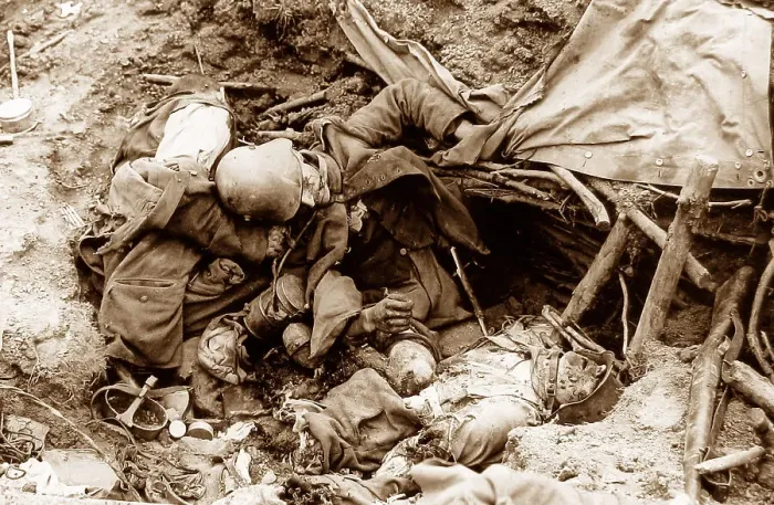 Framed Print : Dead German soldiers, Ypres, 31st July 1917 Framed Print : Dead German soldiers, Ypres, 31st July 1917