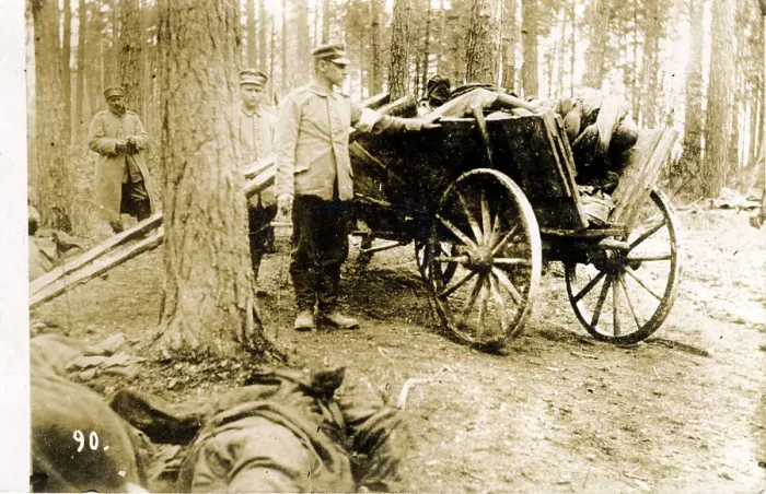 Framed Print : Dead Russian Soldiers in a Cart Framed Print : Dead Russian Soldiers in a Cart