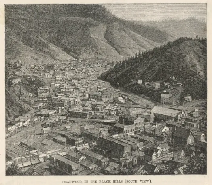 Framed Print : Deadwood USA Framed Print : Deadwood USA