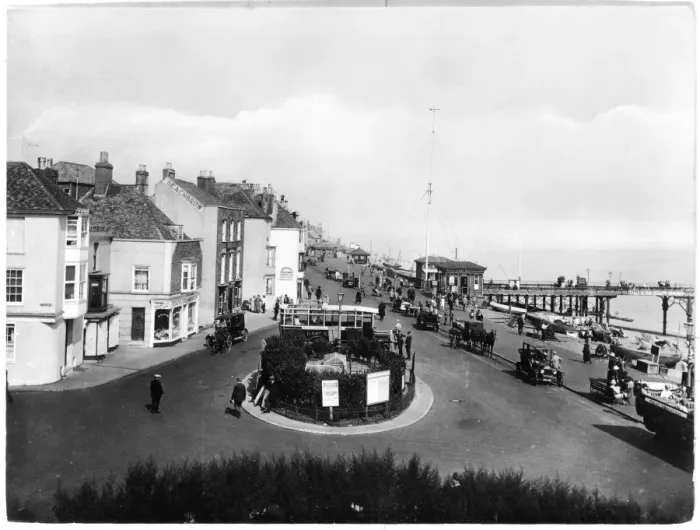 Framed Print : DEAL - 1924 Framed Print : DEAL - 1924