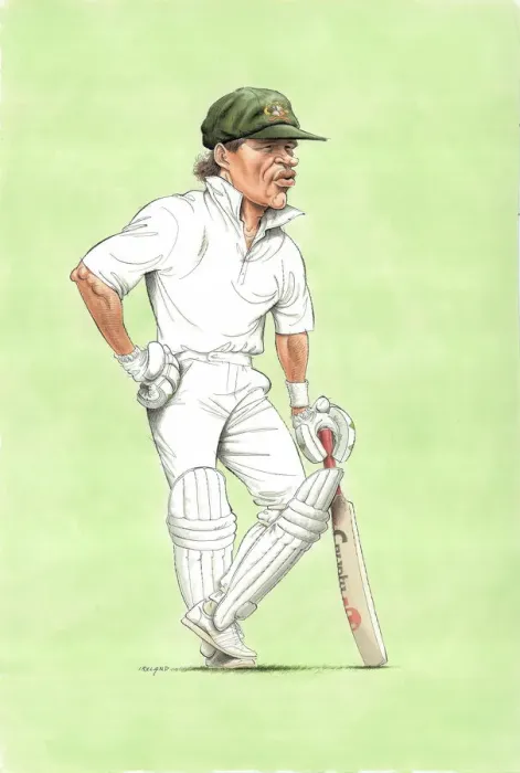 Framed Print : Dean Jones - Australian Cricketer Framed Print : Dean Jones - Australian Cricketer