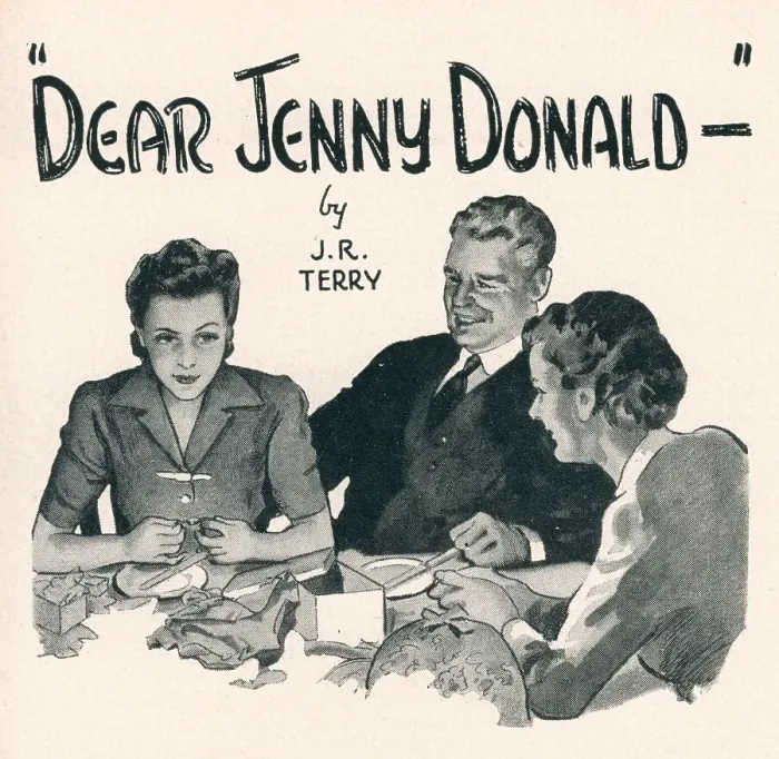 Framed Print : Dear Jenny Donald Framed Print : Dear Jenny Donald