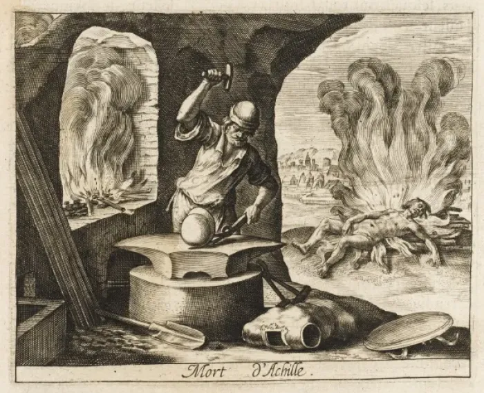 Framed Print : Death of Achilles Framed Print : Death of Achilles