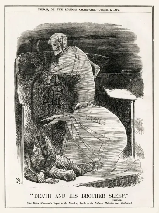 Framed Print : Death and His Brother Sleep, Shelley. (See Major Marindins Report to the board of Trade Framed Print : Death and His Brother Sleep, Shelley. (See Major Marindins Report to the board of Trade