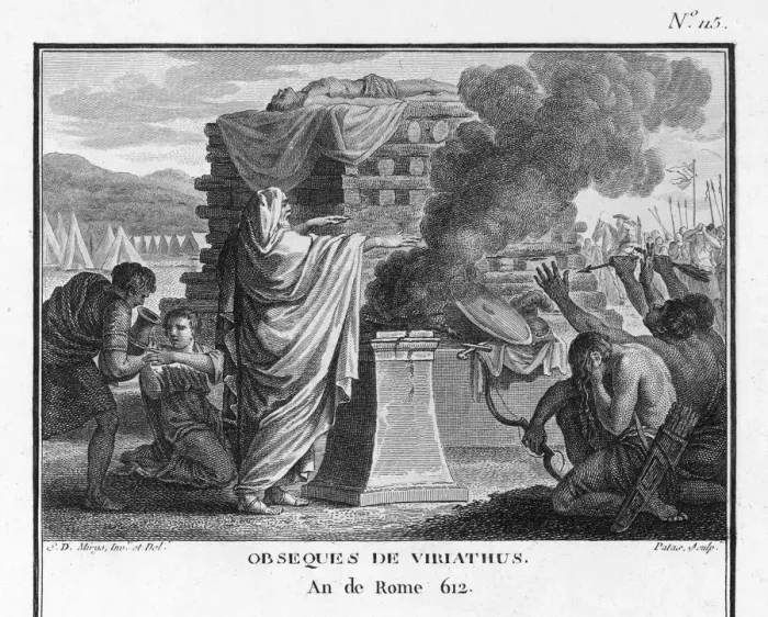 Framed Print : DEATH / FUNERALS / VIRIATHUS Framed Print : DEATH / FUNERALS / VIRIATHUS