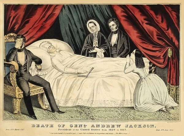 Death of General Andrew Jackson