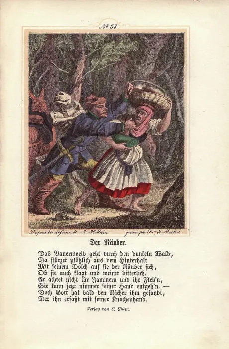Framed Print : Death grabs the armed Robber as he assaults Framed Print : Death grabs the armed Robber as he assaults