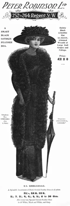Framed Print : Death of King Edward VII - mourning dress Framed Print : Death of King Edward VII - mourning dress